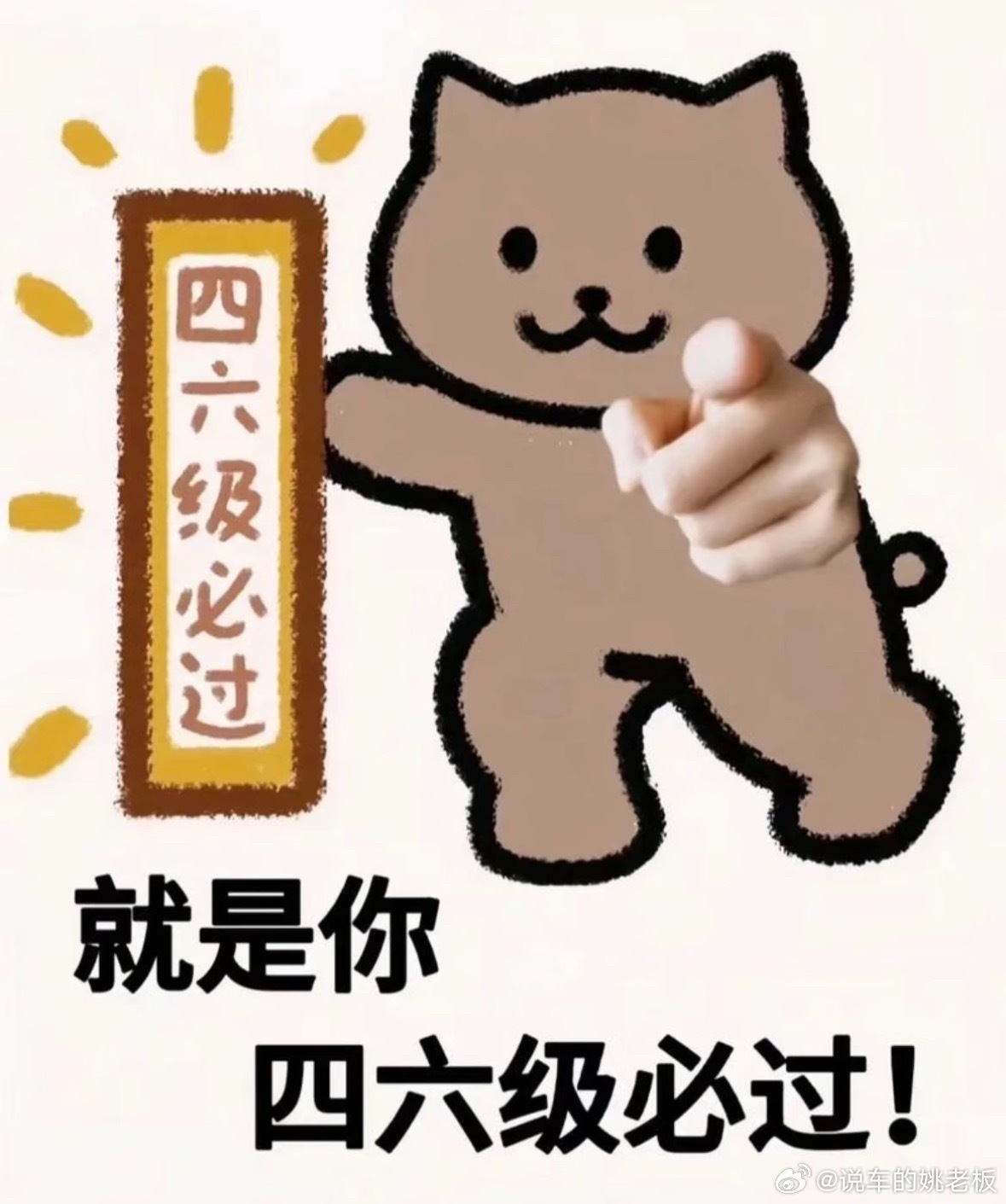 A popular meme featuring a cat with the text 'CET must pass' and 'It's you, CET must pass!'