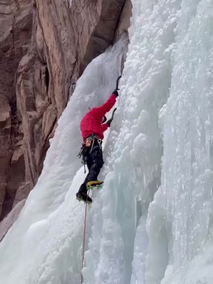 Chinese pop star Wang Yibo has melted hearts online after a video of his ice climbing training went viral, showing the usually cool idol getting so nervous he forgot to shout the crucial safety command 'luo bing' (drop ice) while scaling a frozen waterfall. The clip, which captures his adorable focus and relatable fumble, has sparked a flood of fan reactions, with many praising his adventurous spirit and humanizing moment.